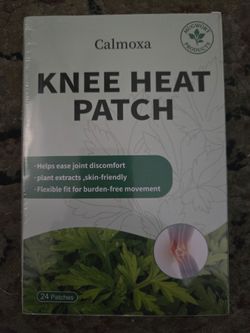 Knee Heat Patch, Joints, Plant Extracts, 24 count