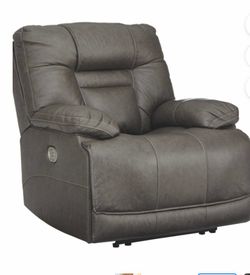 Wurstrow Power Leather Recliner
