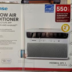 HISENSE 12K BTU 550SF AIR CONDITIONER 