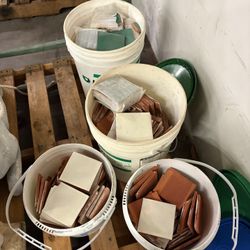 Mexican 4 X 4 Tile Green And Cream 