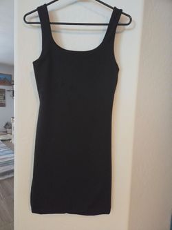 No Boundaries Black Sleeveless Bodycon Mini Dress – Size Medium
