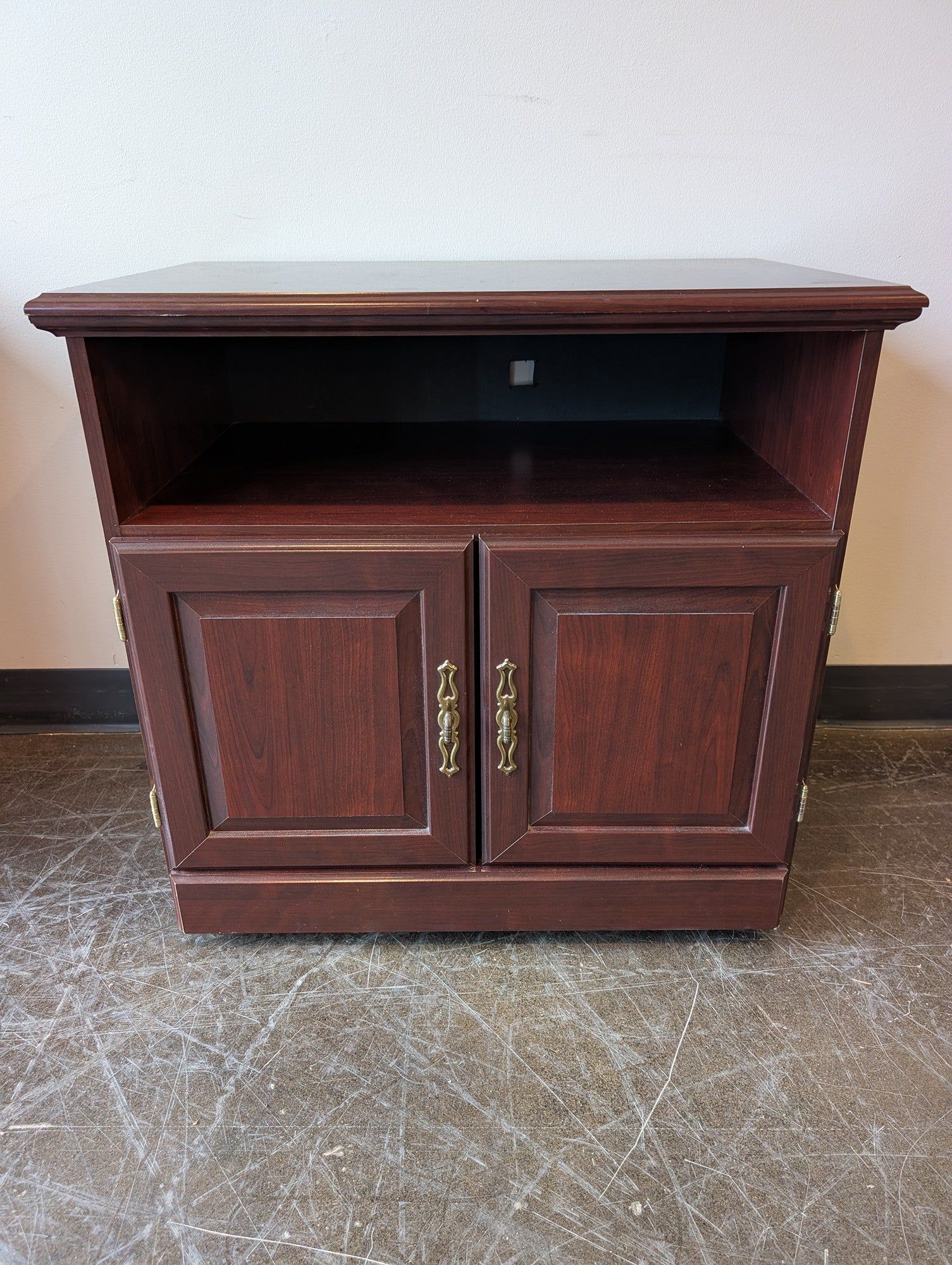 Sauder Woodworking Compact Media Cabinet with Storage