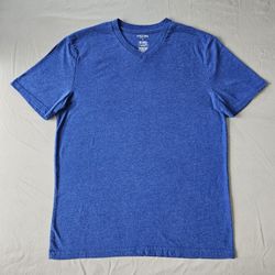 Arizona V-Neck Tee – Small, Royal Blue