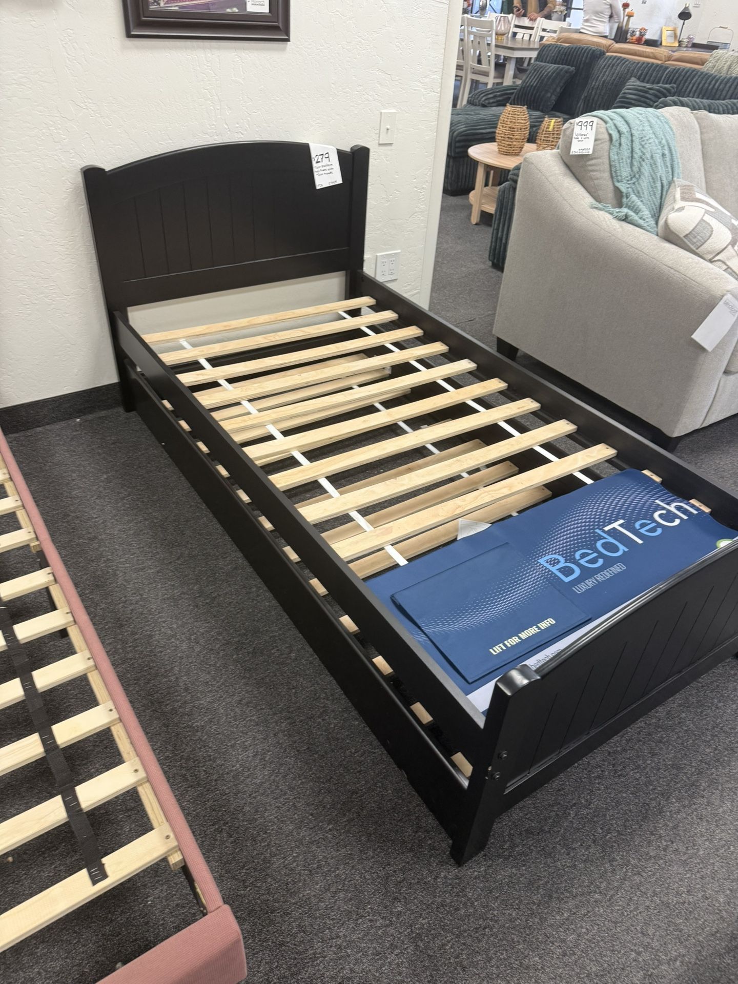 Twin Over Twin Trundle Bed Frame