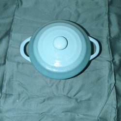 Small Ceramic Fondue Pot / Baking / Serving Dish