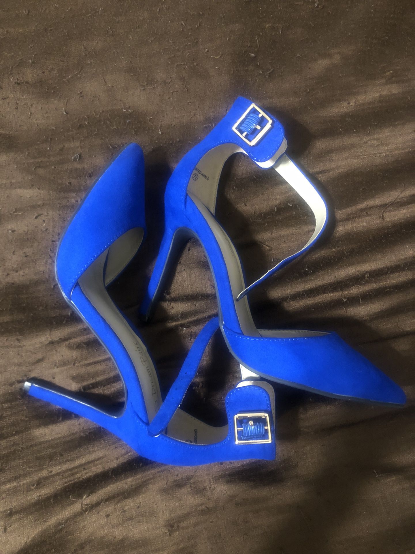 Blue Heels  - Size 7 1/2