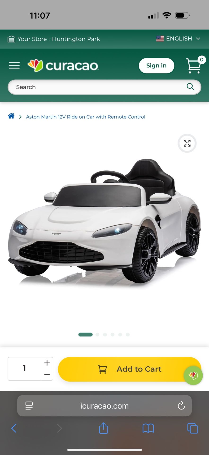 New Car with Remote Control