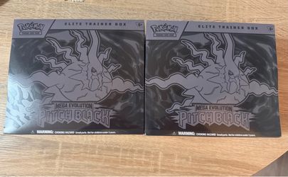 Pokémon Mega Evolution Pitch Black Elite Trainer Box x2