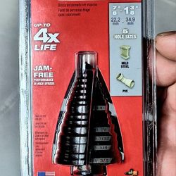 Milwaukee Jam-free STEP DRILL BIT