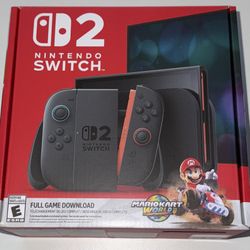 Nintendo Switch 2 Mario Kart Bundle  NEW