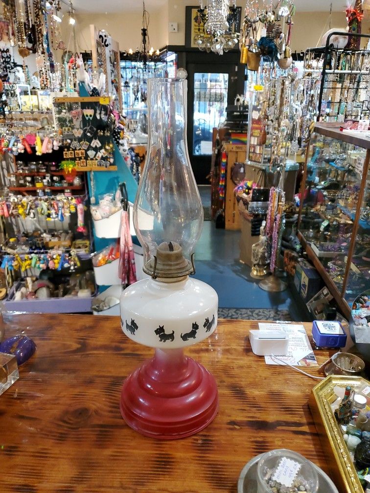 Vintage Oil Lamp