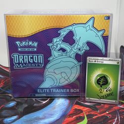 Pokemon Dragon Majesty ETB Trade/sale