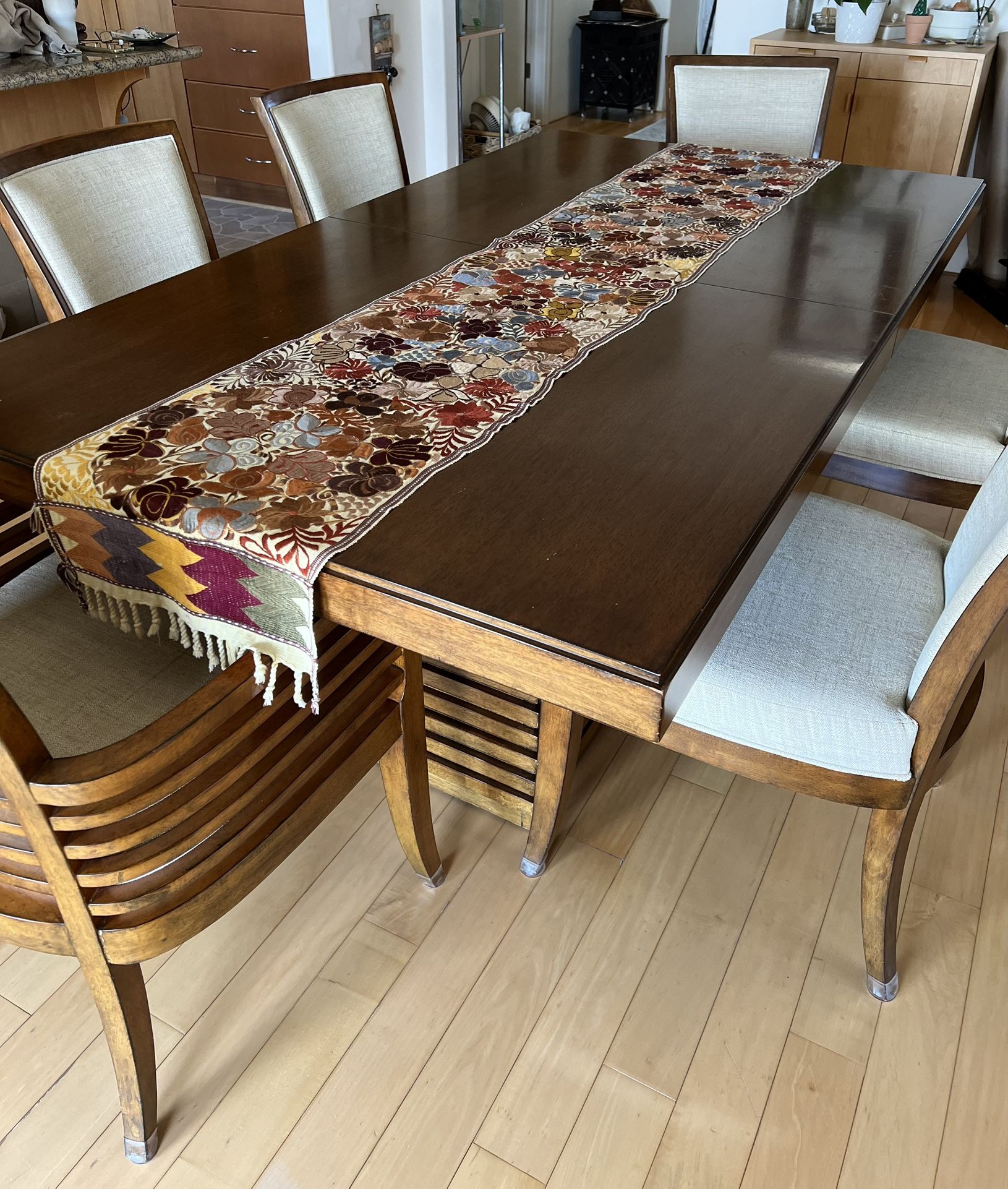 Dining Table & 6 Chairs - Retail $8,300