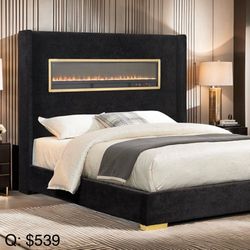 Queen bed frame