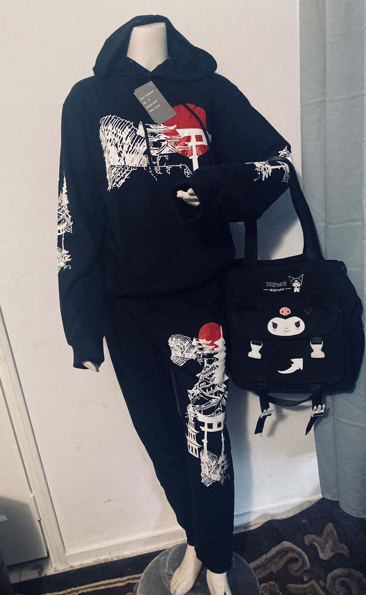 Two Piece Set  / Exercise Cloth / Sweatpants and Sweater / Jogger Set 