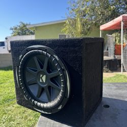 Kicker 12 Inch Subwoofer Box