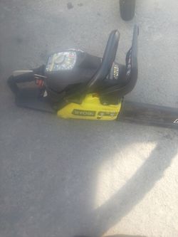 Chainsaws Ryobi used