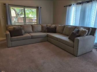 Large Sectional Sofa 3 pieces 128"x 126"  for Living Room