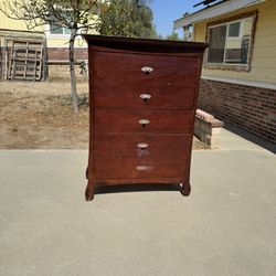 Five Dresser Drawers 