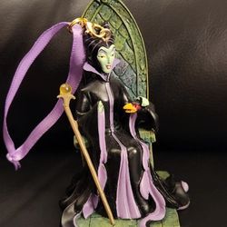 Maleficent with Diablo Ornament