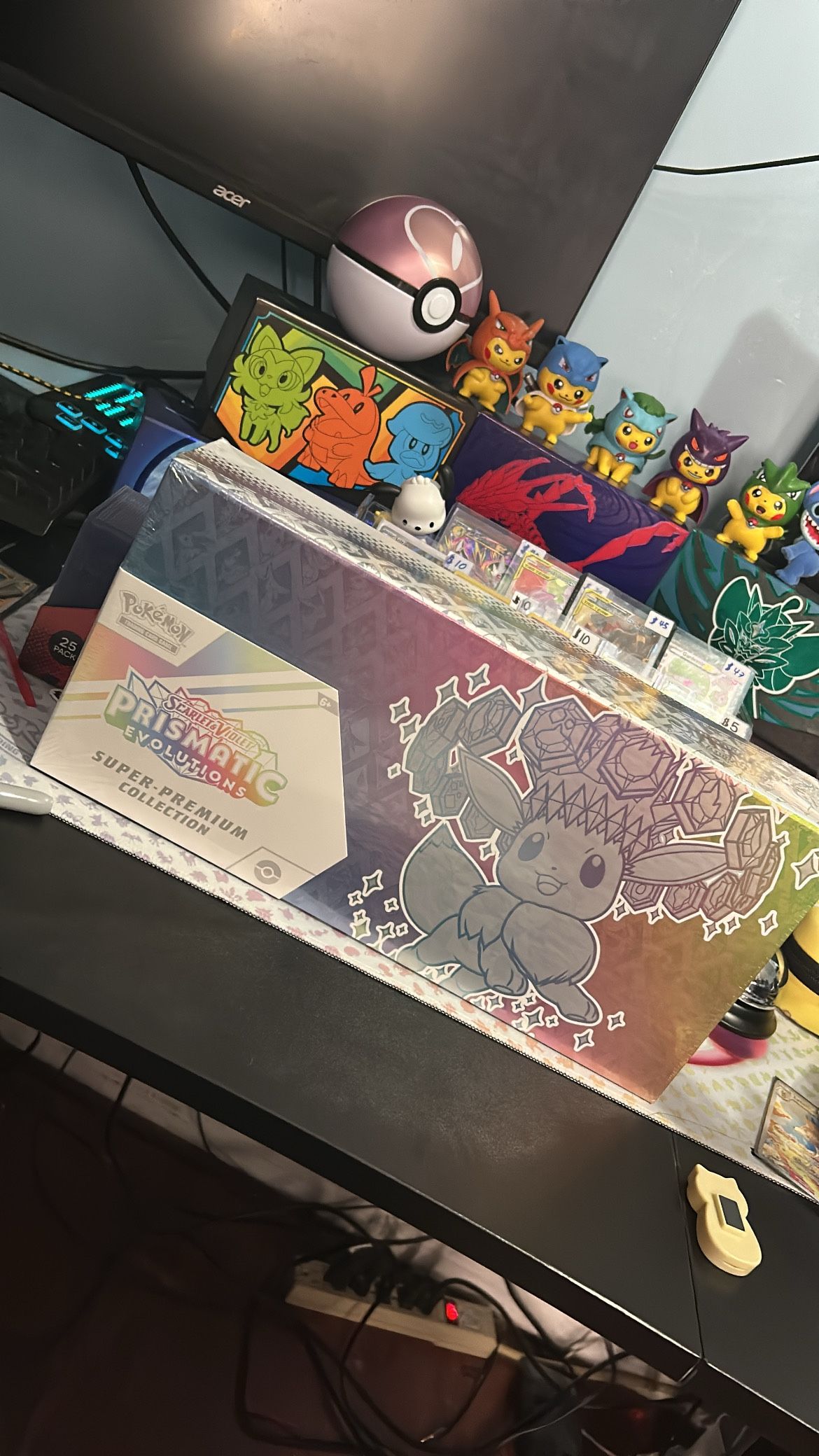 Pokemon Prismatic Evolutions Prismatic Super Collection SPC- SV: Prismatic Evolutions (BRAND NEW SEALED)