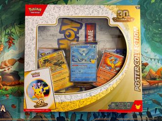 Pokémon TCG 30th Celebration Poster Collection Box