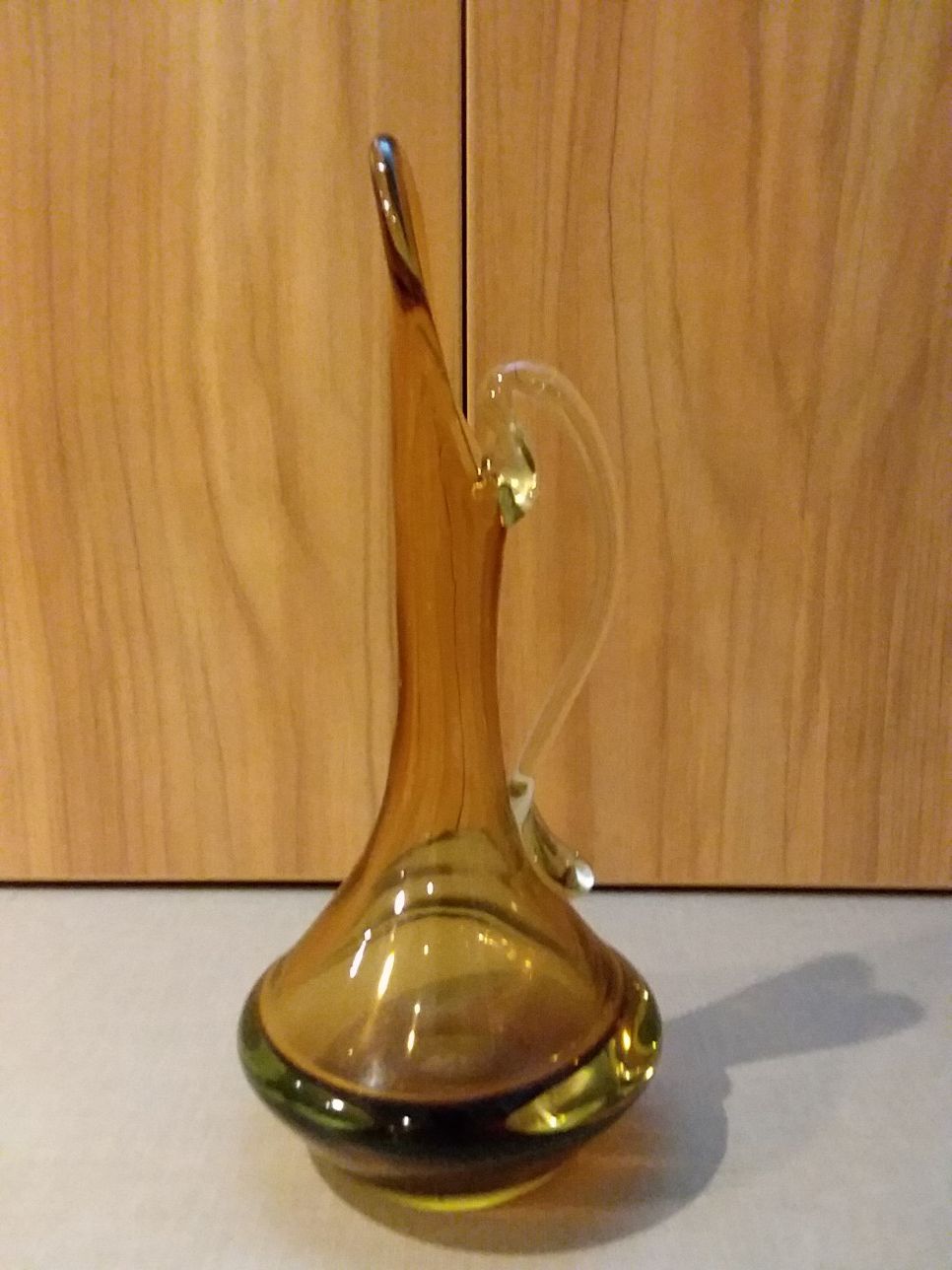 Handblown Glass Pitcher