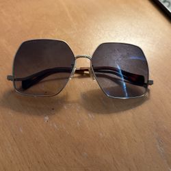 Gold Gucci Sunglasses