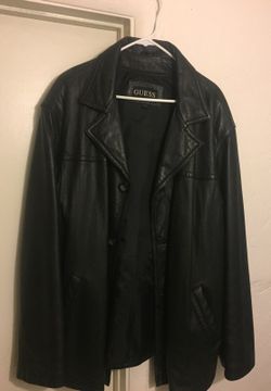 Guess 100% Genuine Leather Jacket XXL