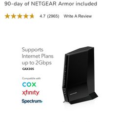 AX2700 WiFi Cable Modem Router (CAX30S)