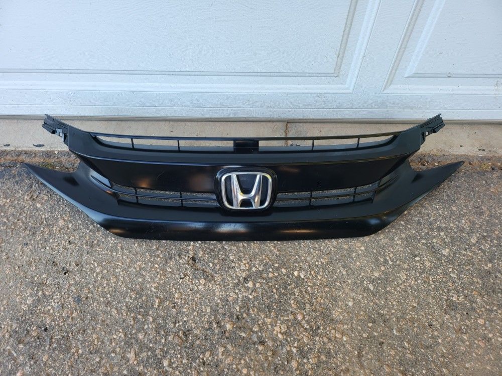 2019 2020 2021 Honda Civic Front Upper Grille