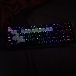 Red dragon warrior discontinued keyboard it was originally 125$ willing to  trade for anything just lmk if you have any old monitors or mics I would b