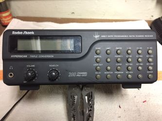 Radio Shack Scanning Receiver