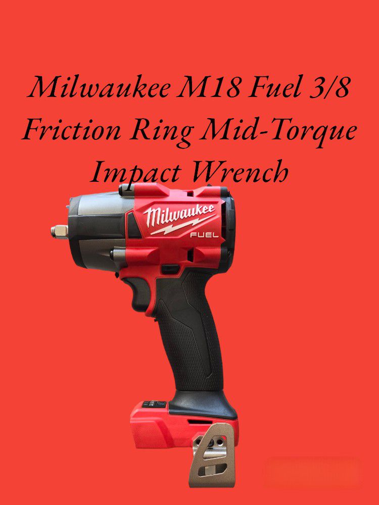 Milwaukee M18 Fuel 3/8 Friction Ring Mid-Torque Impact Wrench (Tool-Only) 