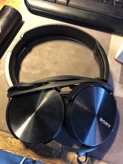 Sony headphones #mdr-xb450 barely used