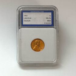 PR-70 1962 Lincoln Memorial 1 Cent | IGS graded