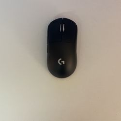 Black Logitech G Pro Superlight