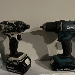 Set De Taladro E Impacto Makita