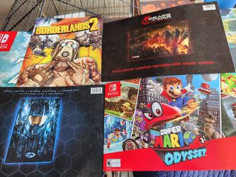 4 Video Game Posters/Art Prints