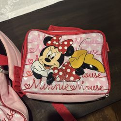 Mickey Mouse School Bag And Lunch Bag 