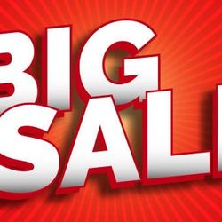 Big sale!