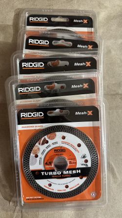 RIDGID 4.5 in. Continuous Rim Blade with Mesh Rim