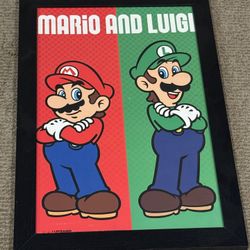 Mario and Luigi Poster