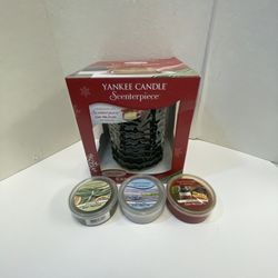 YANKEE CANDLE Scenterpiece Deluxe Electric Wax Warmer With Easy Meltcup - Tested
