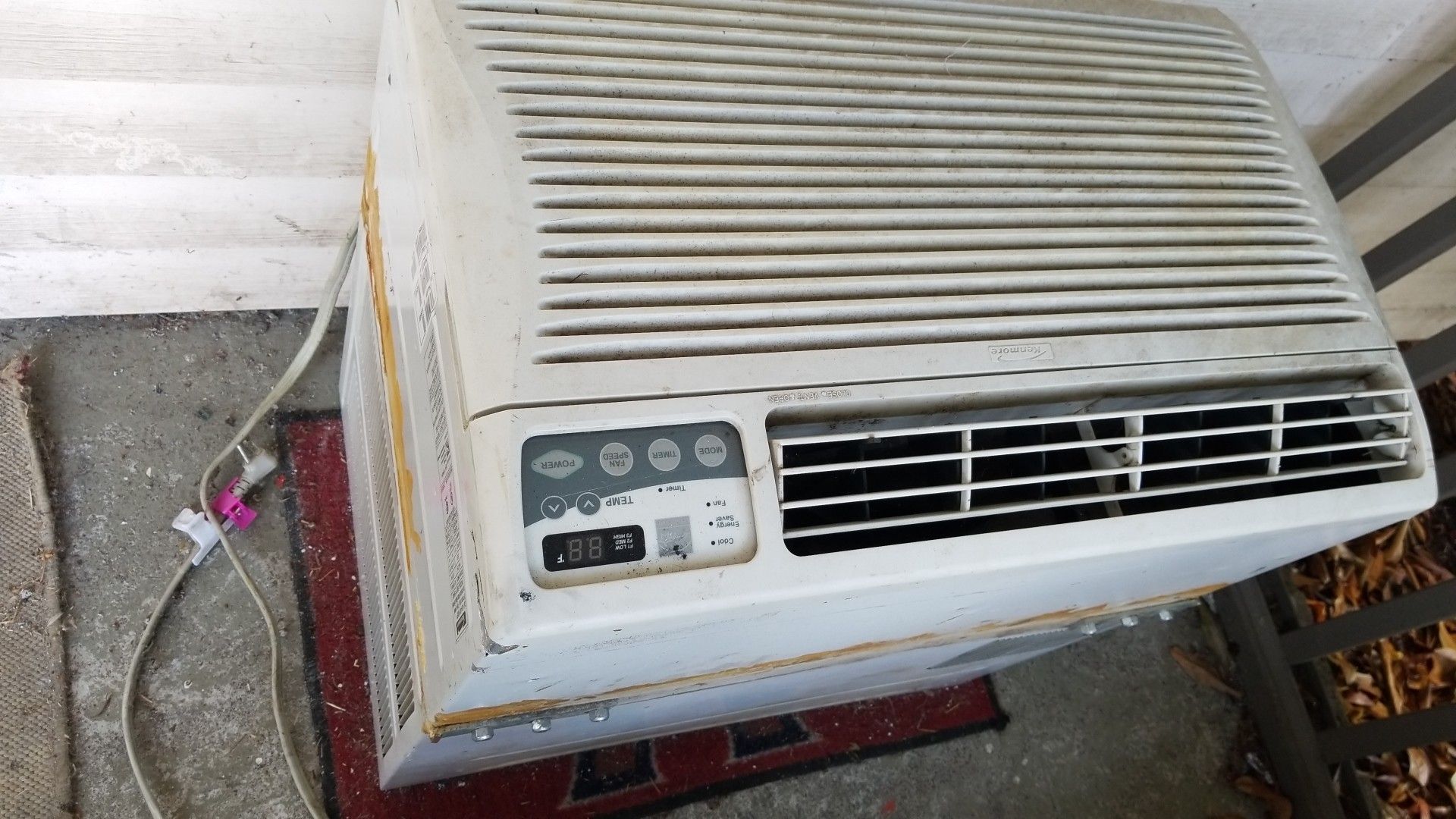 Kenmore window AC unit