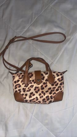 Mini leopard purse