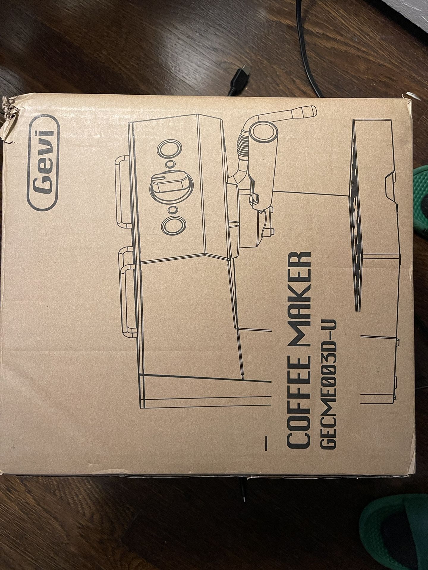 Gevi Espresso Machine 15 Bar with Milk Frother for Cappuccino, Latte and Mocha Coffee Maker 