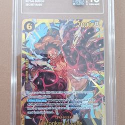 One Piece Slab TAG 10 Op10-118 #2 Certified 