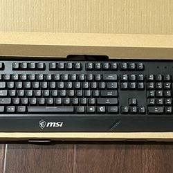 MSI Vigor GK20 RGB Backlit 104 Key Gaming Keyboard