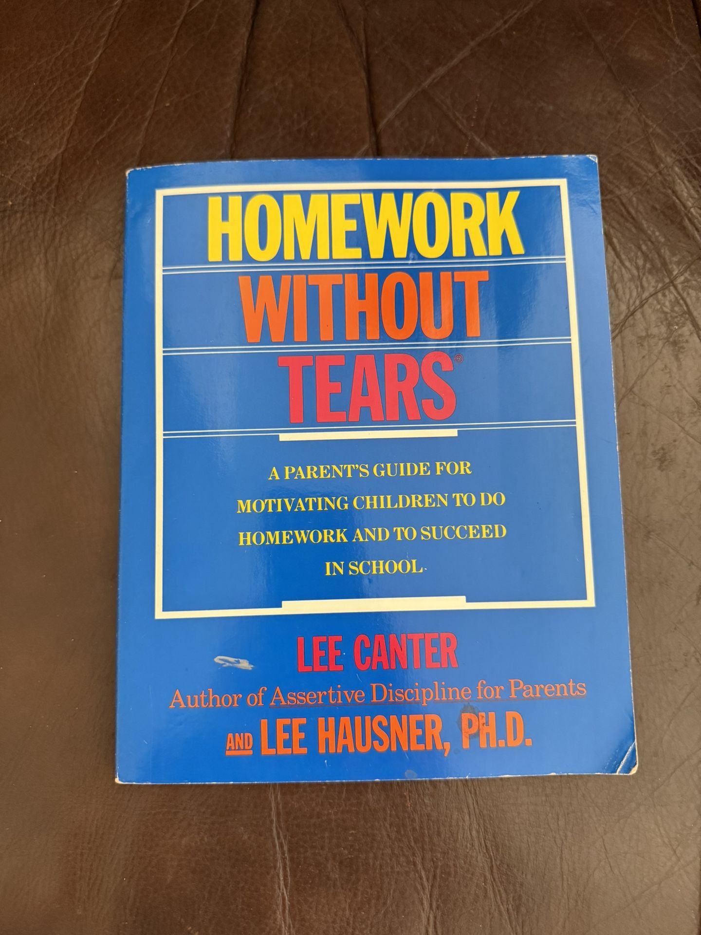 Homework Without Tears Book